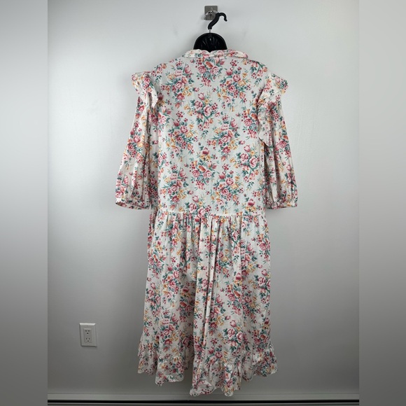 Batsheva Women Floral Mini Dress Size 18 - Picture 2 of 8